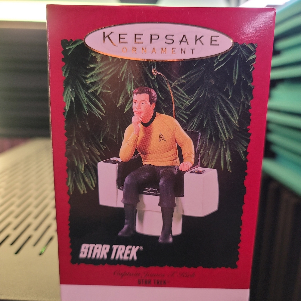 Captain Kurk Hallmark Keepsake ordament